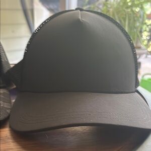 lululemon athletica black Trucker Hat